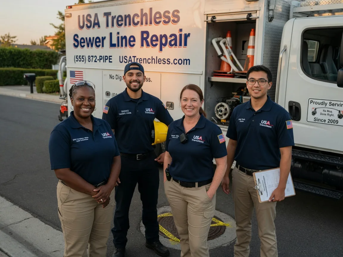 Sewer Line Repair company in Vanderbilt, MI